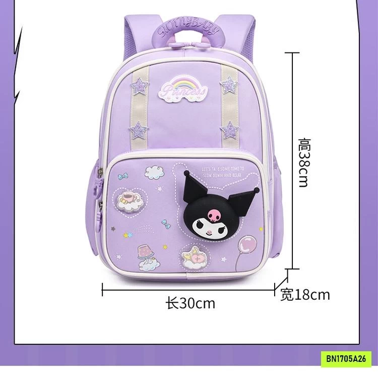 BALO VẢI CHỐNG GÙ SANRIO