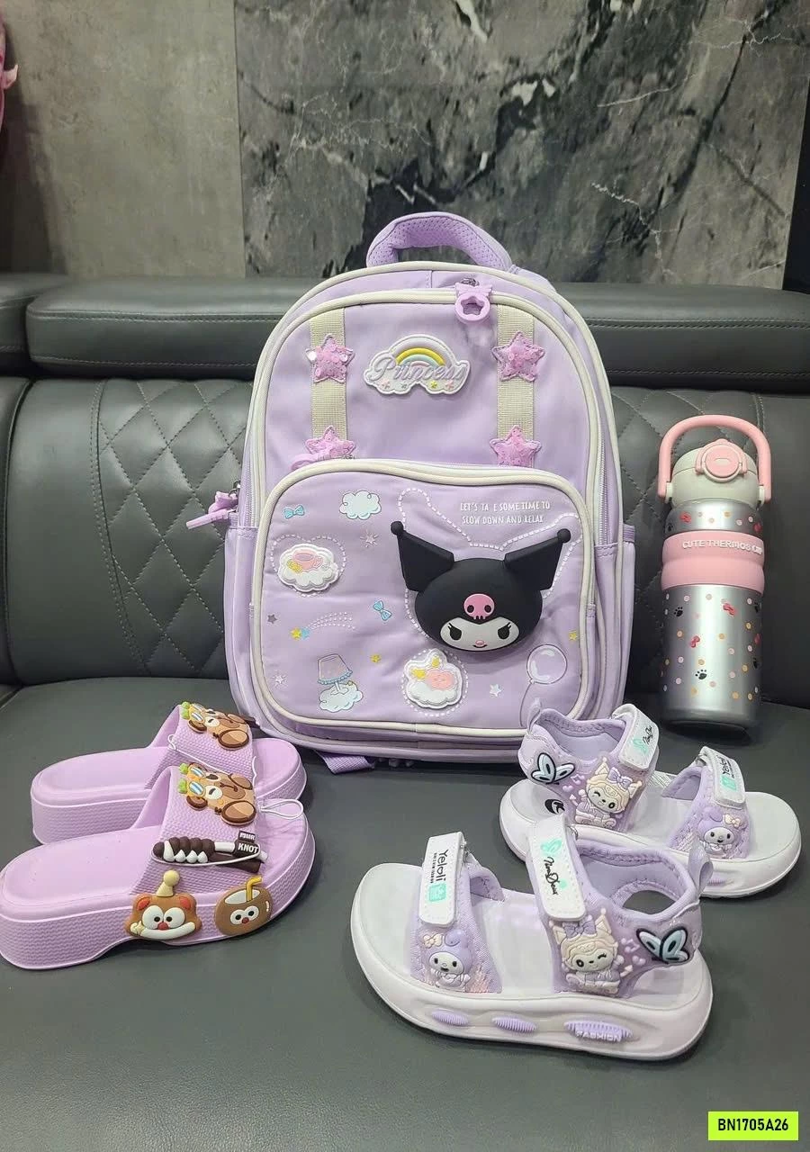 BALO VẢI CHỐNG GÙ SANRIO