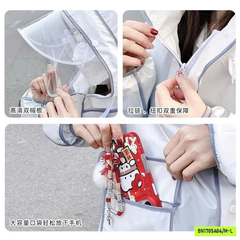 ÁO MƯA THỜI TRANG KUTE