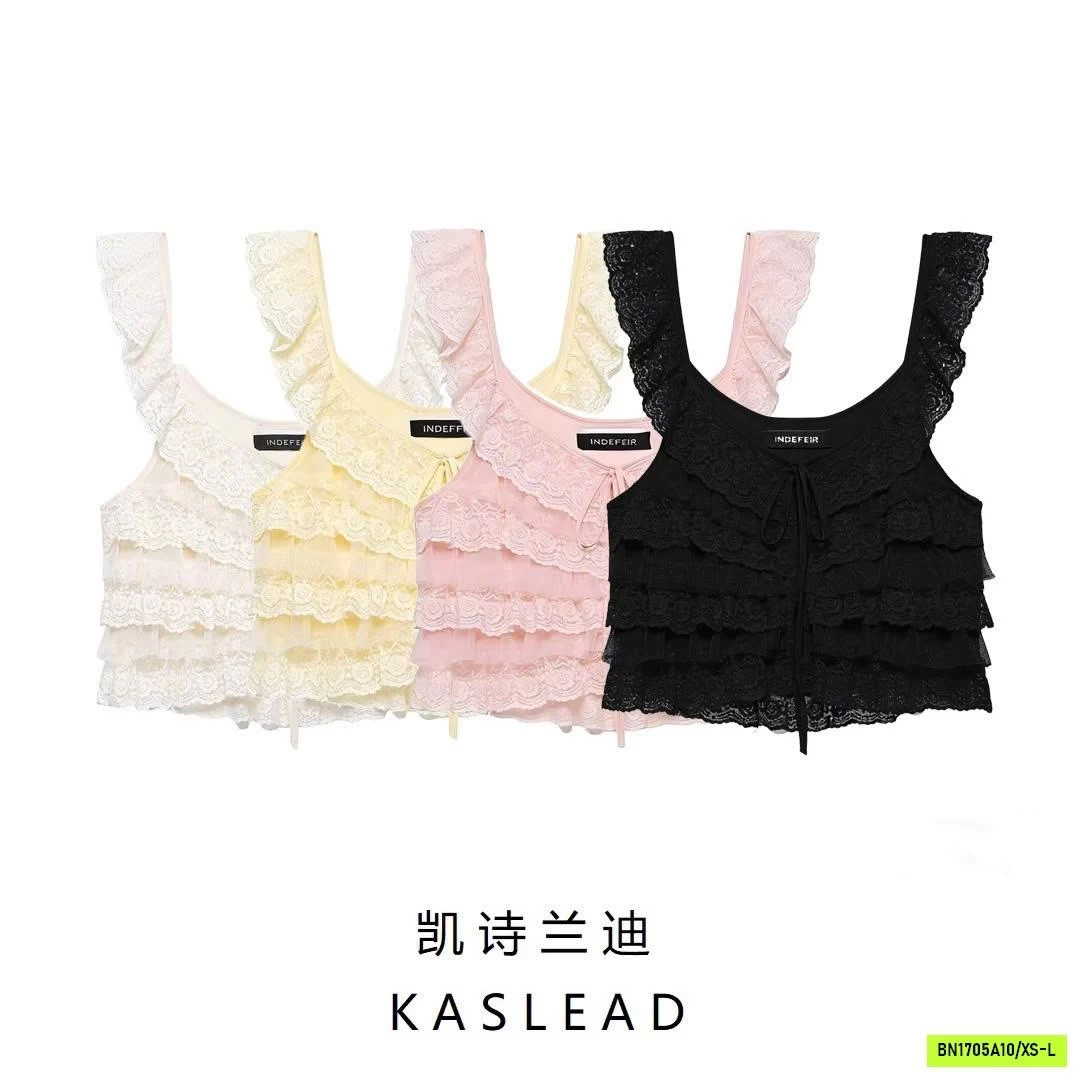 ÁO 2 DÂY REN BÈO KASLEAD
