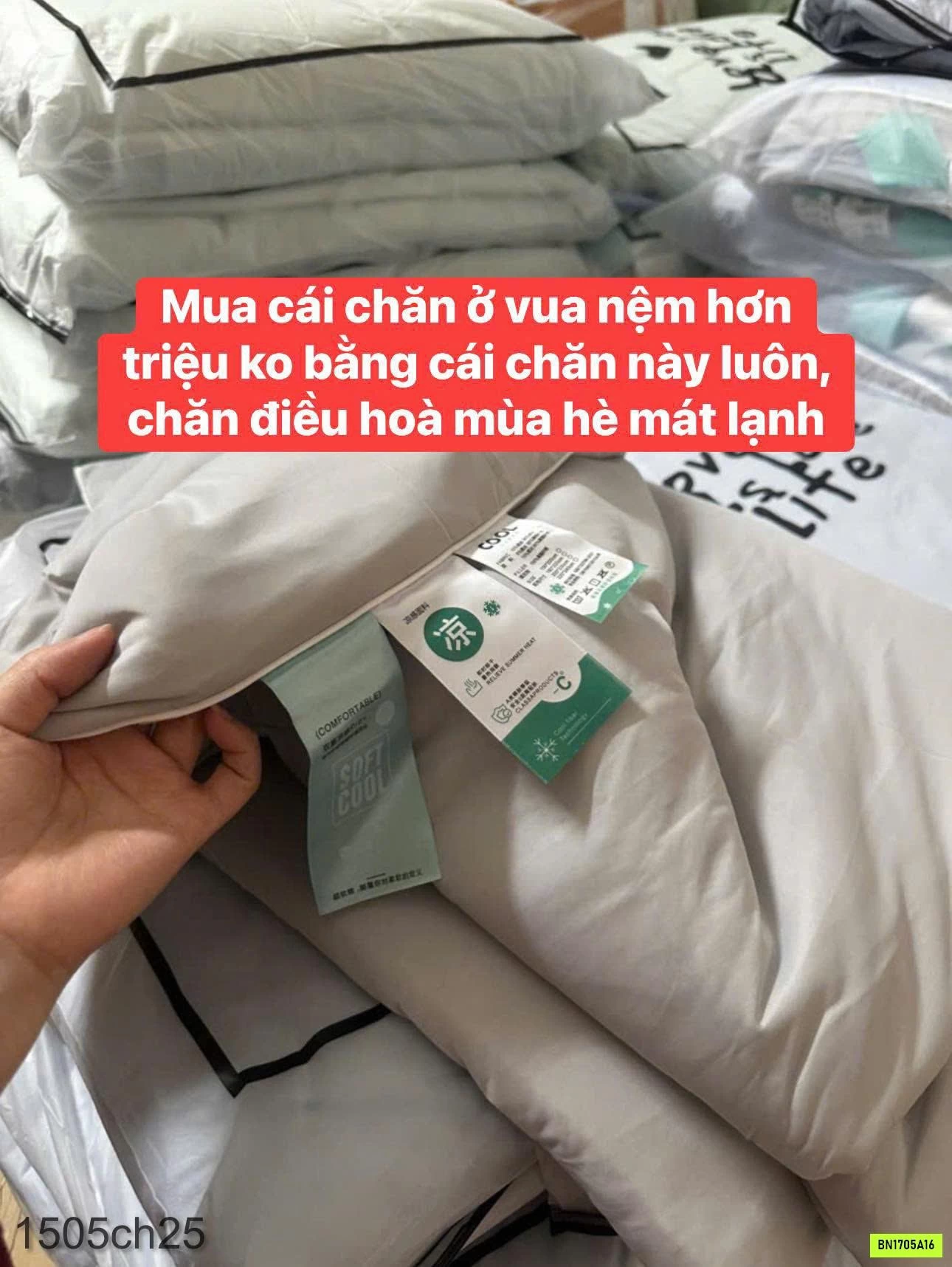 CHĂN HÈ LỤA COOLING LÀM MÁT