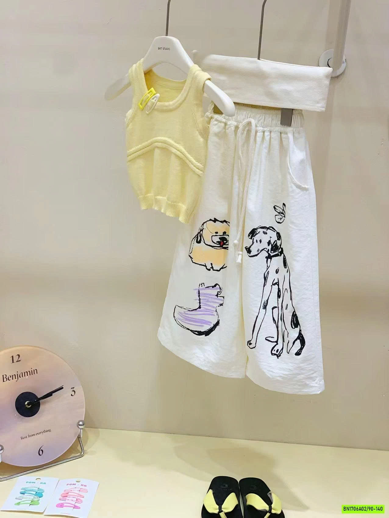 MONTOGHI SÁT NÁCH MIX QUẦN SUÔNG CÚN