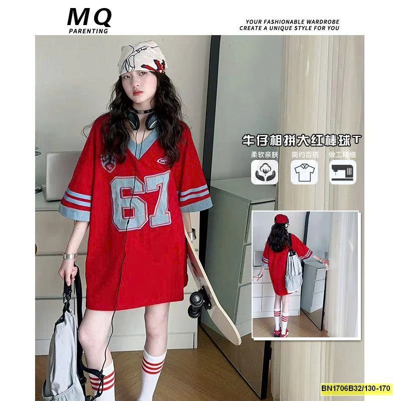 ÁO THUN SỐ 67 DÁNG RỘNG