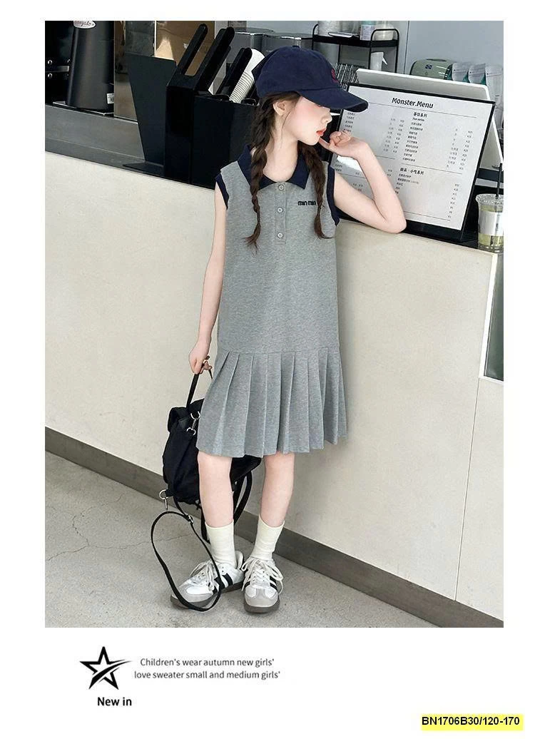 ĐẦM POLO XẾP LY