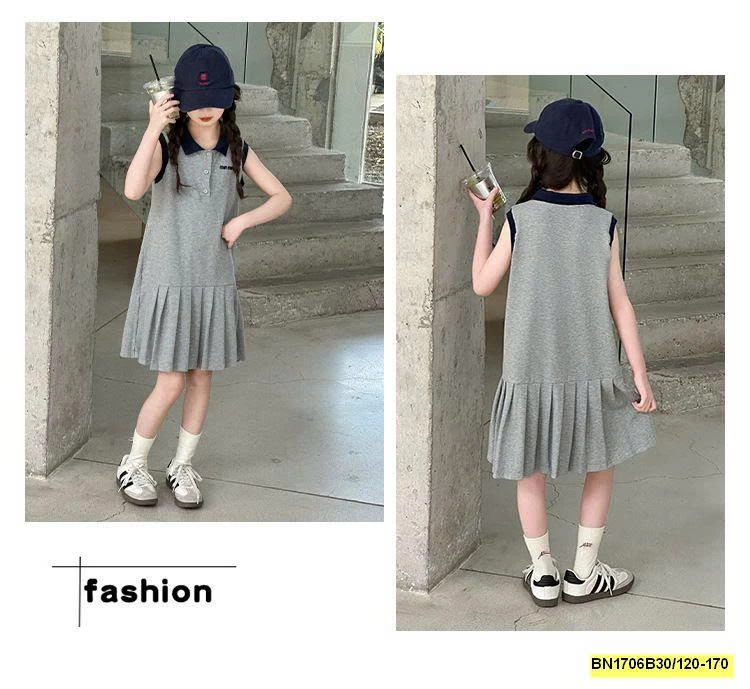 ĐẦM POLO XẾP LY