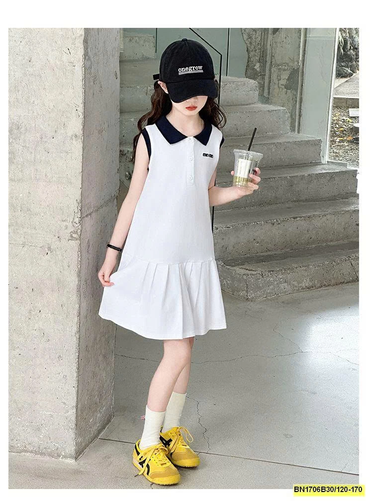 ĐẦM POLO XẾP LY