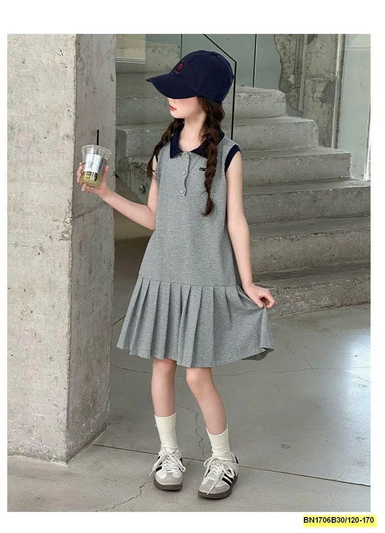 ĐẦM POLO XẾP LY