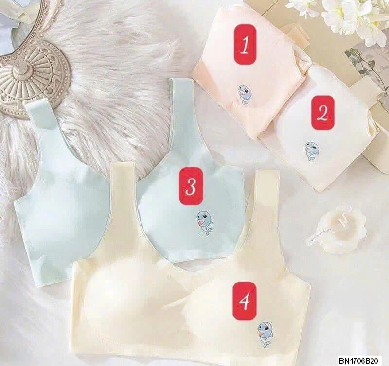 ÁO LÁ KÈM MÚT CHỐNG LỘ CHO BÉ GÁI LỚN