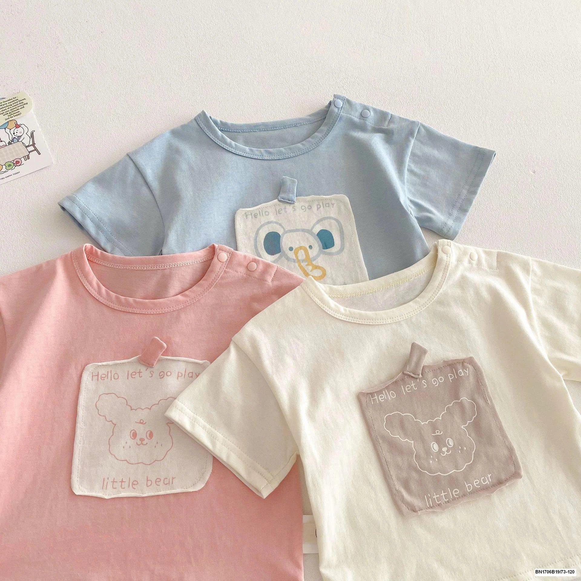 BST ÁO PHÔNG MUA HÈ SIZE NHÍ