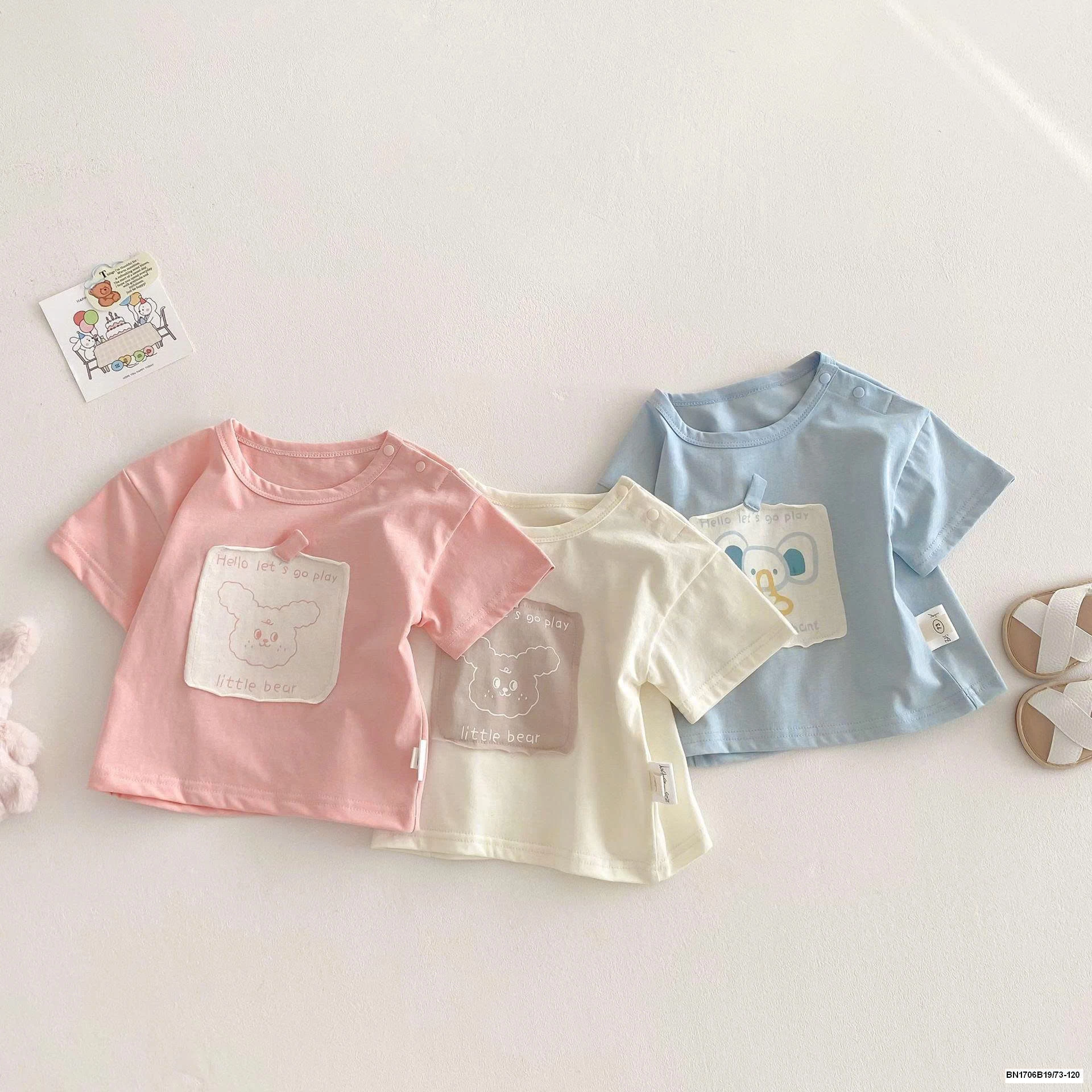 BST ÁO PHÔNG MUA HÈ SIZE NHÍ