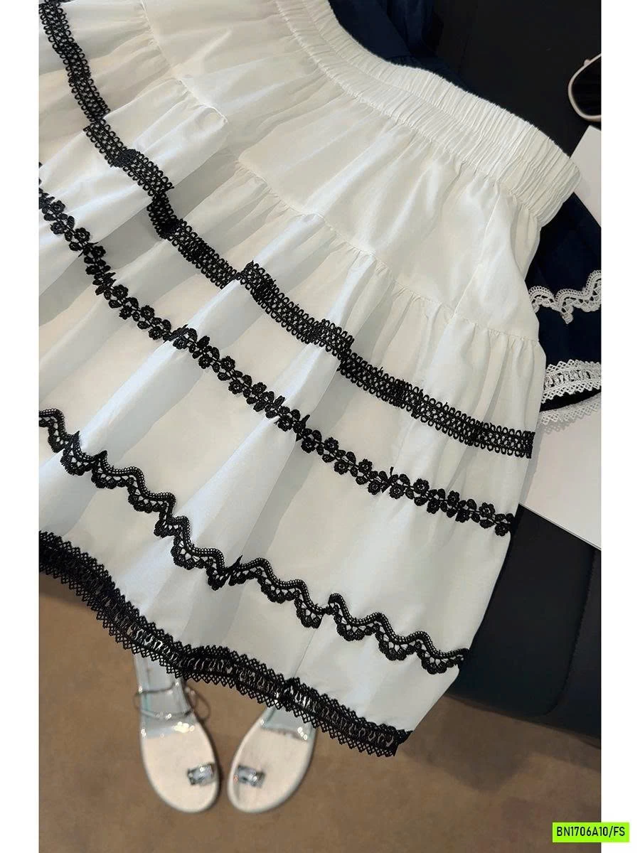 CHÂN VÁY PHỐI VIỀN ANNA