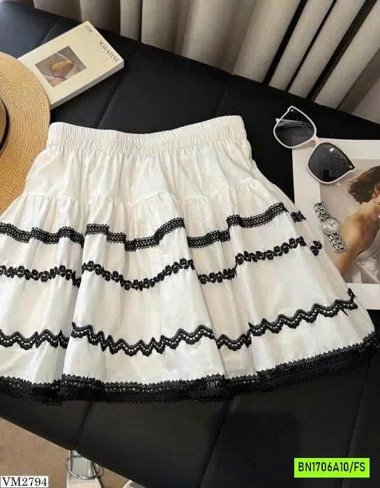 CHÂN VÁY PHỐI VIỀN ANNA