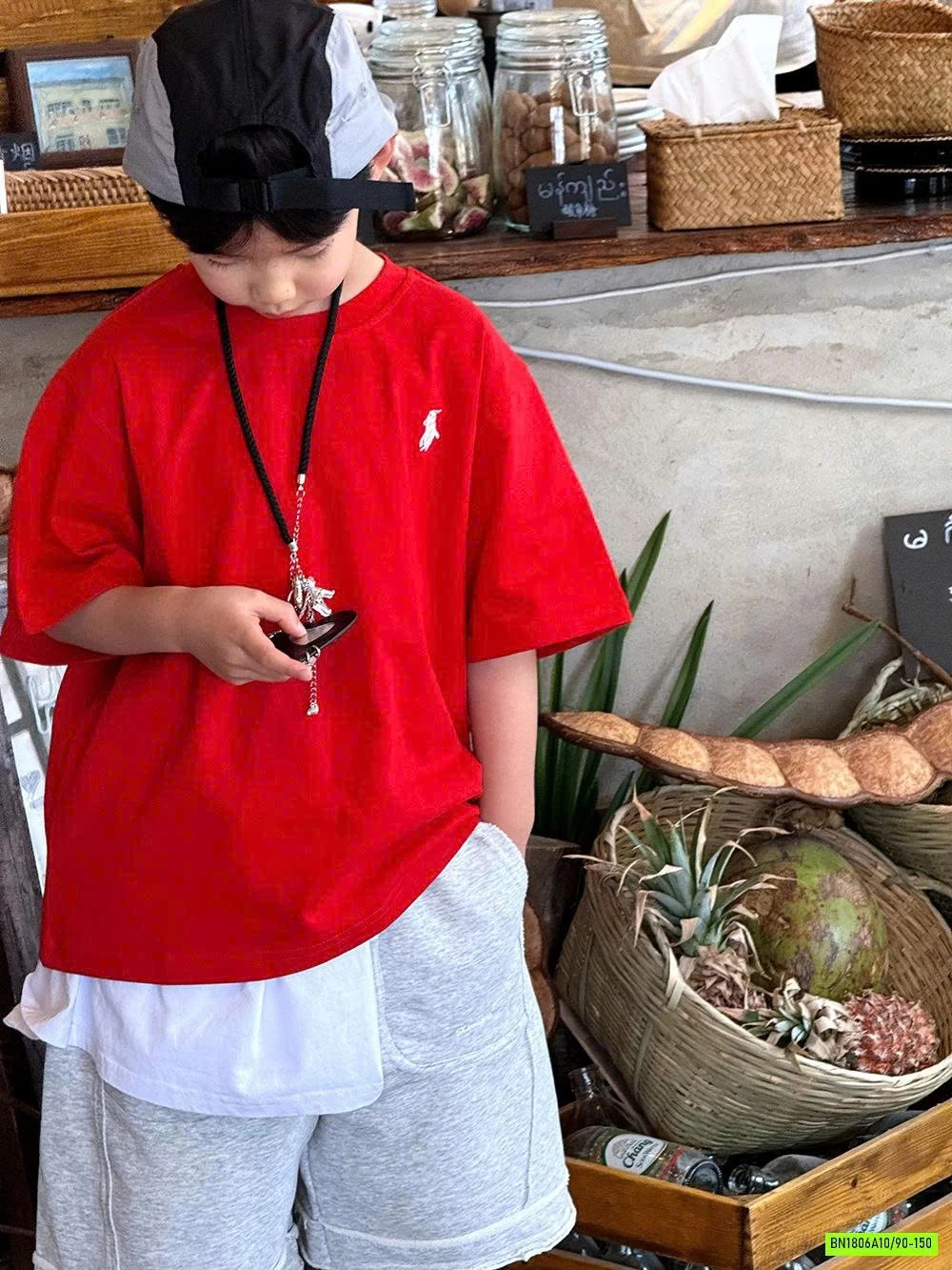 ÁO THUN TRƠN LOGO NGỰA