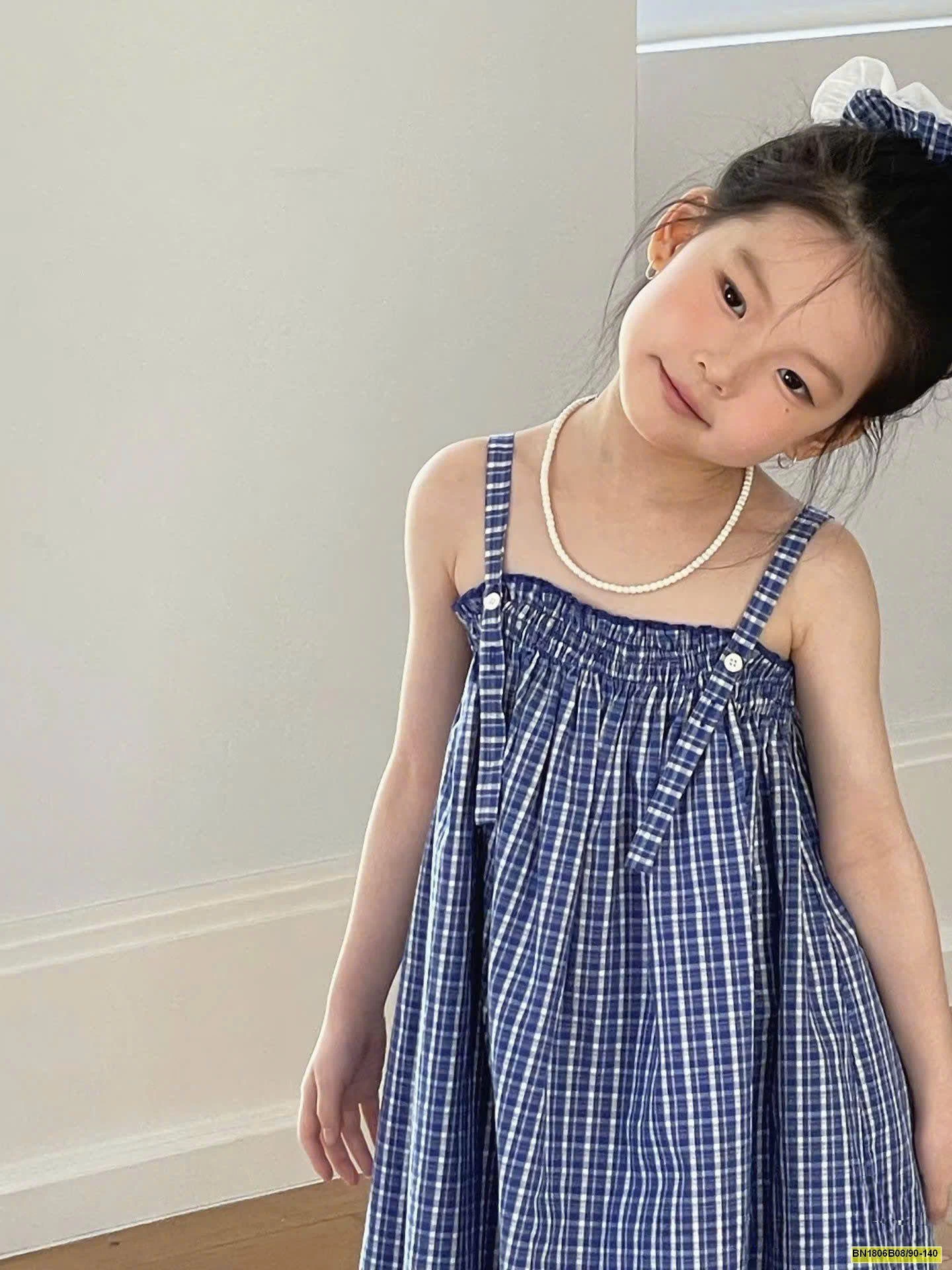 SET VÁY 2s SÁT NÁCH CARO MIX QUẦN ỐNG ĐỨNG BG