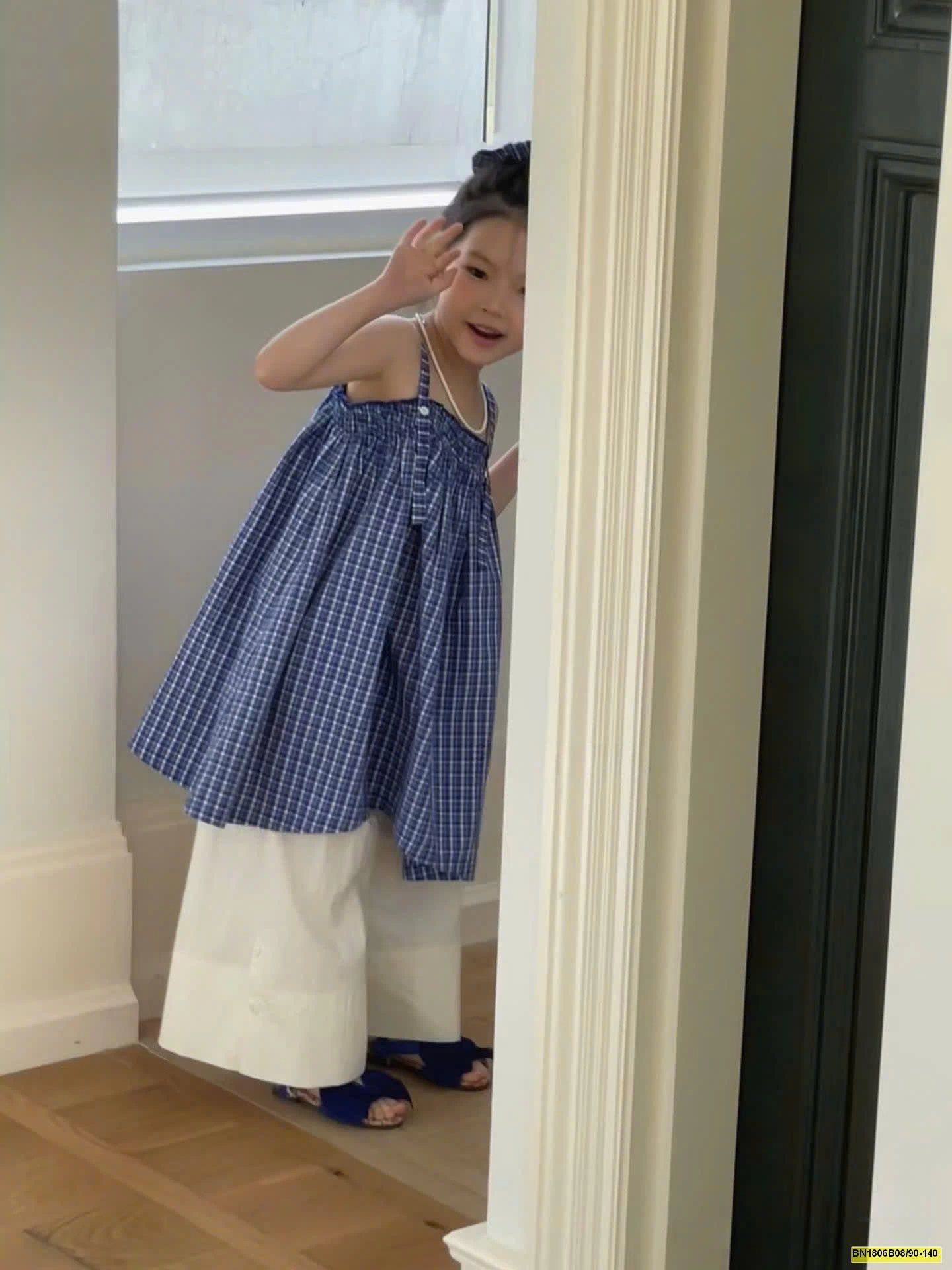 SET VÁY 2s SÁT NÁCH CARO MIX QUẦN ỐNG ĐỨNG BG