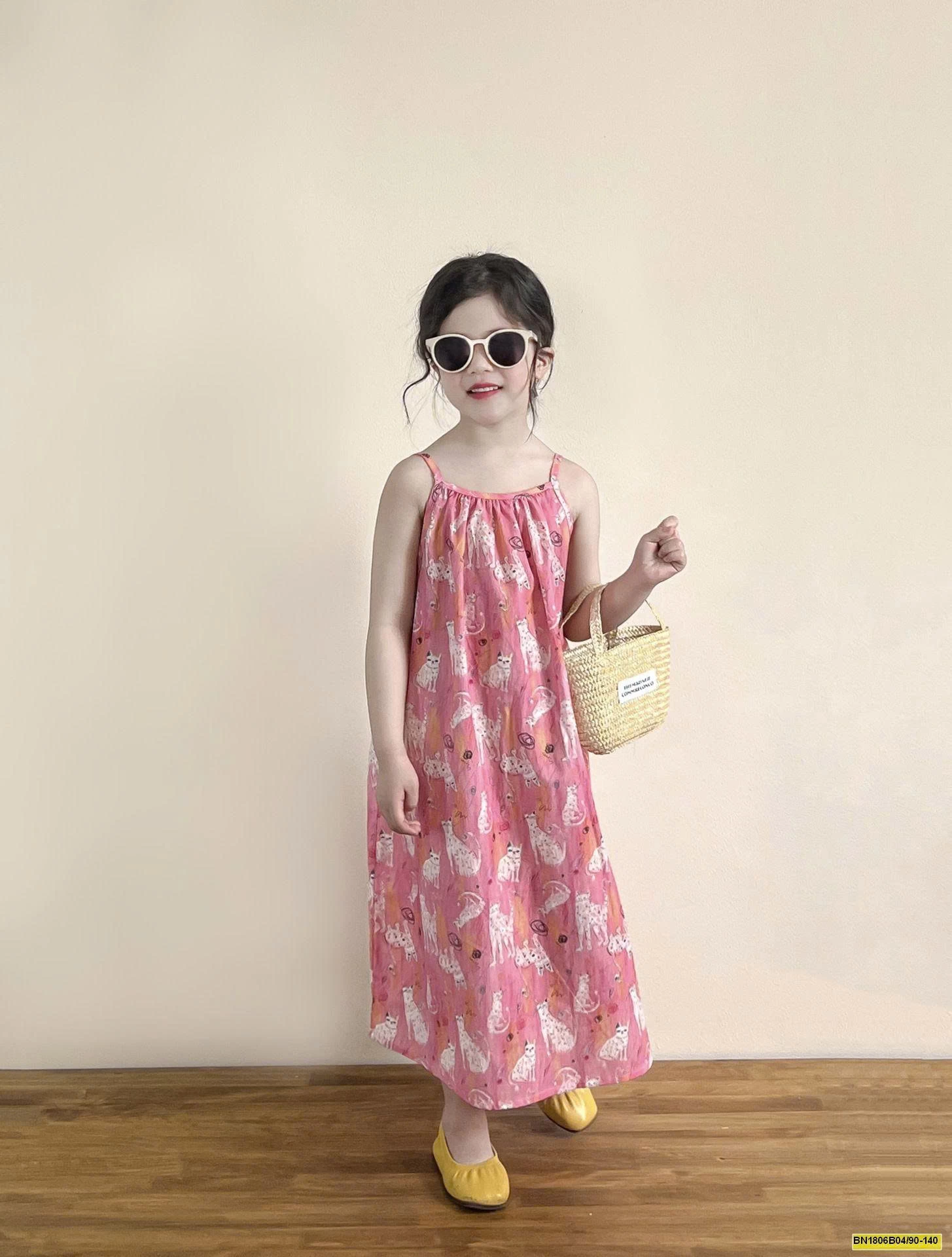 ĐẦM 2 DÂY CON MÈO HỒNG