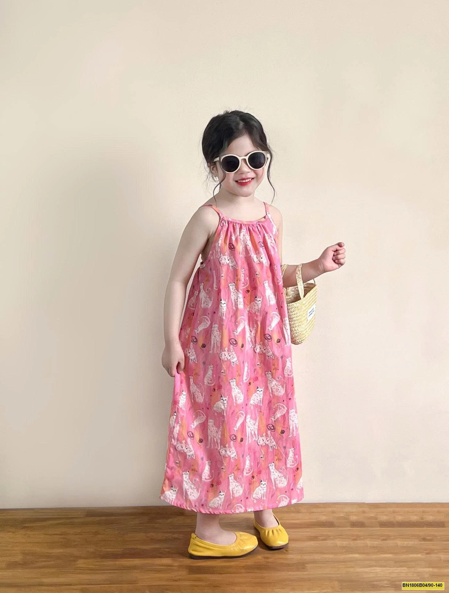 ĐẦM 2 DÂY CON MÈO HỒNG