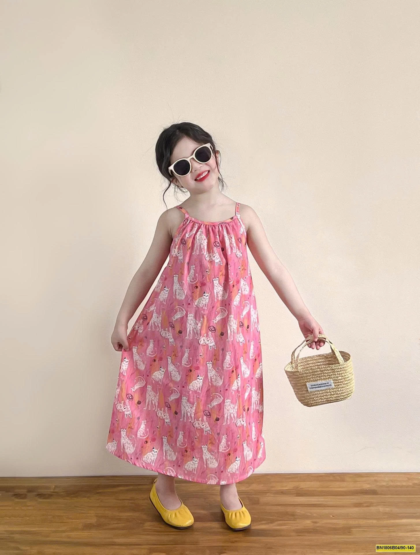 ĐẦM 2 DÂY CON MÈO HỒNG