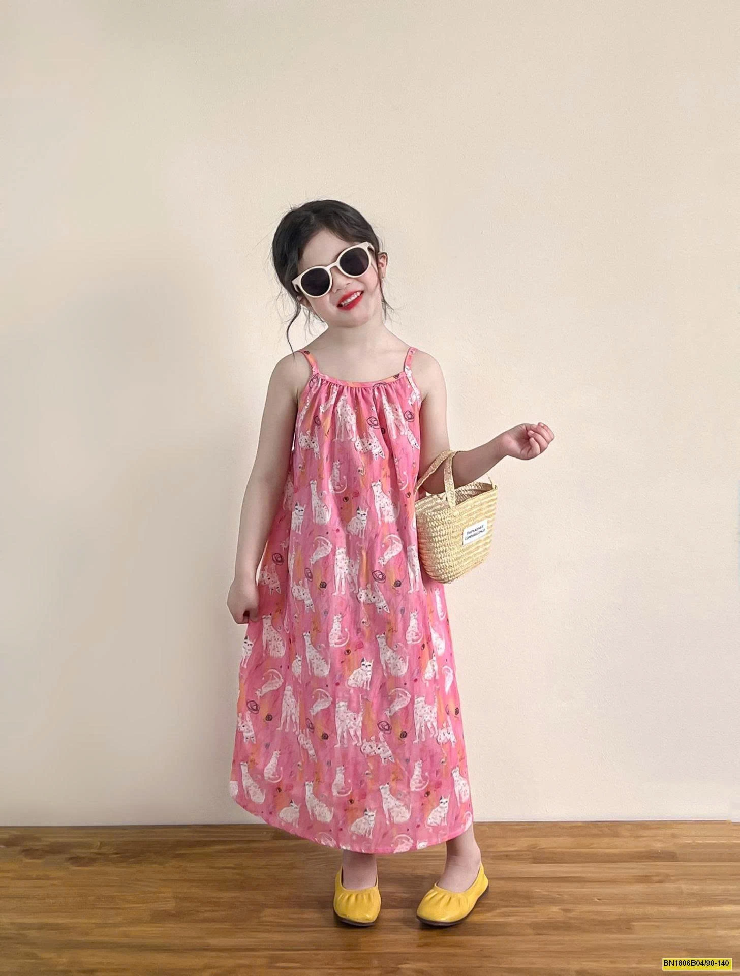 ĐẦM 2 DÂY CON MÈO HỒNG