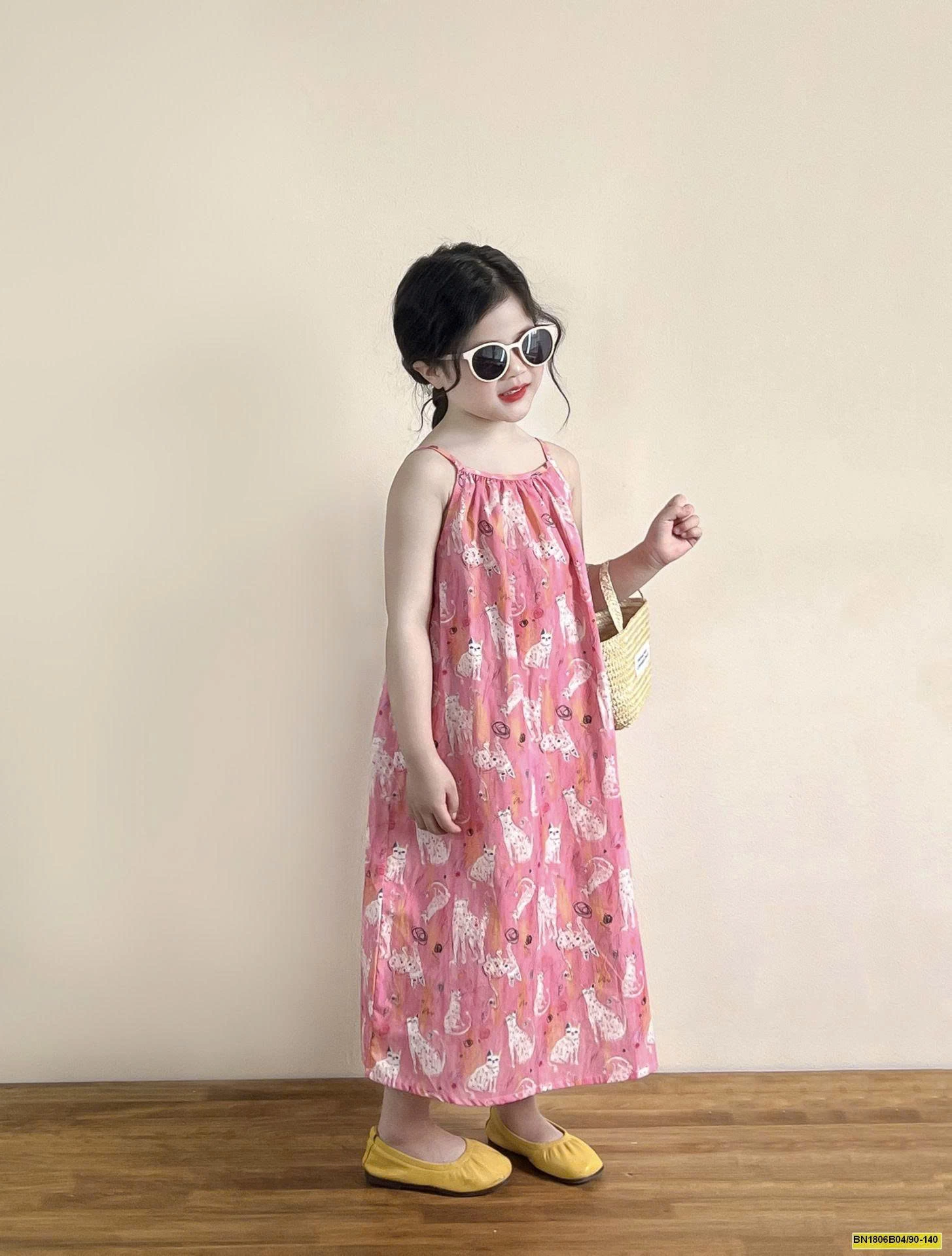 ĐẦM 2 DÂY CON MÈO HỒNG