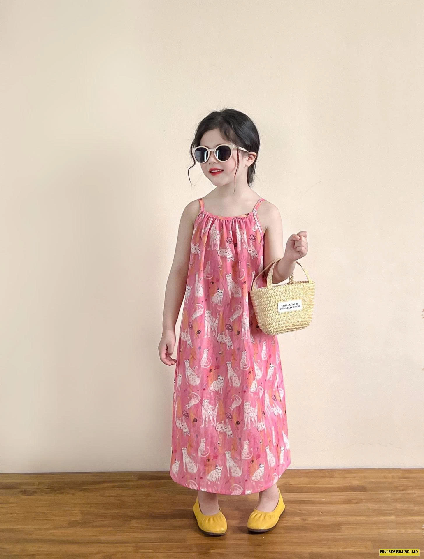 ĐẦM 2 DÂY CON MÈO HỒNG