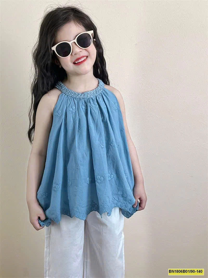 SET ÁO YẾM MIX QUẦN ỐNG SUÔNG BG