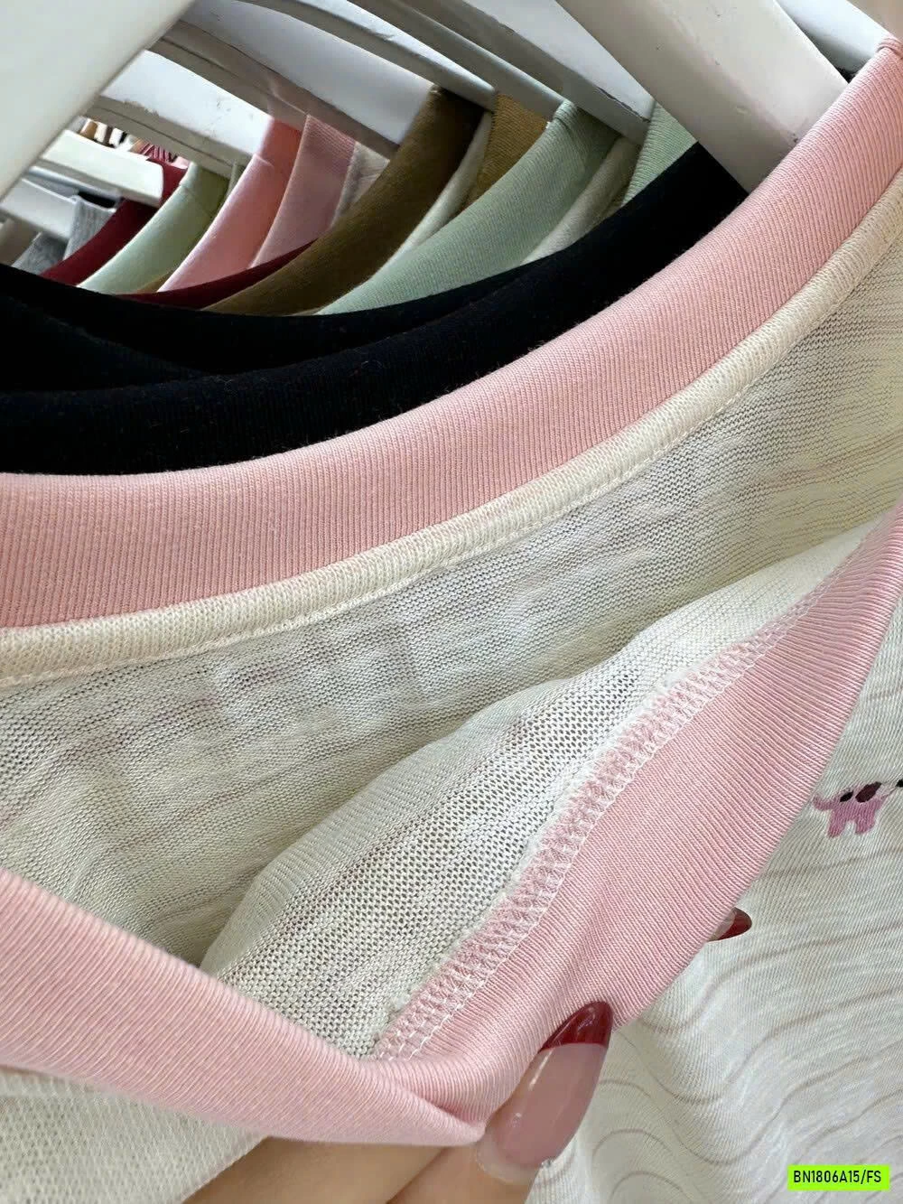 ÁO THUN XƯỚC KẺ NGANG SUNTEA