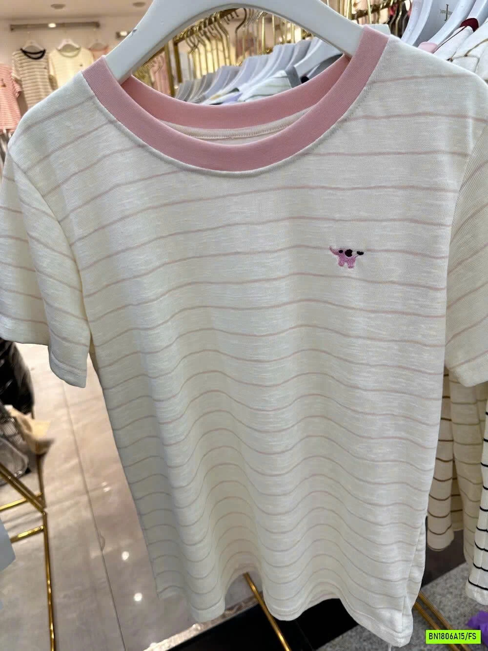 ÁO THUN XƯỚC KẺ NGANG SUNTEA