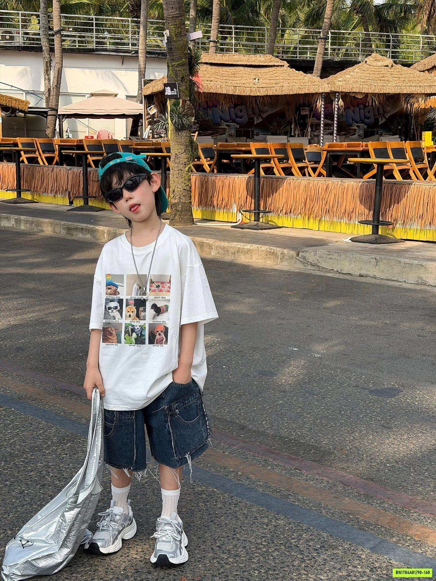SHORT JEANS RÁCH TÚI HỘP FANSHU