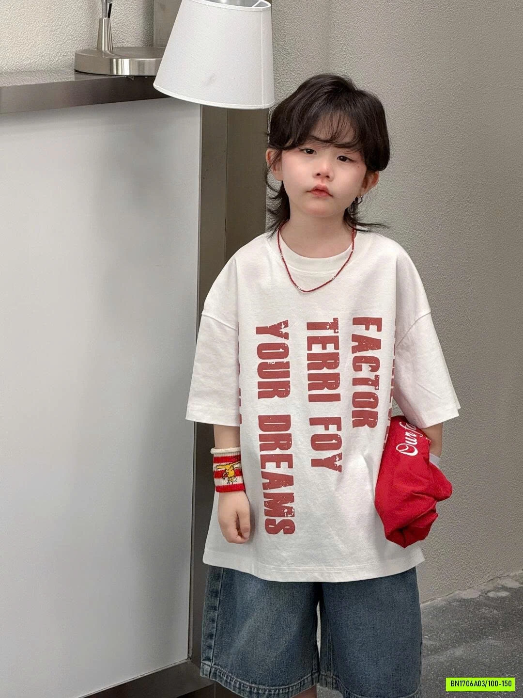 ÁO THUN CHỮ MIX SHORT JEANS