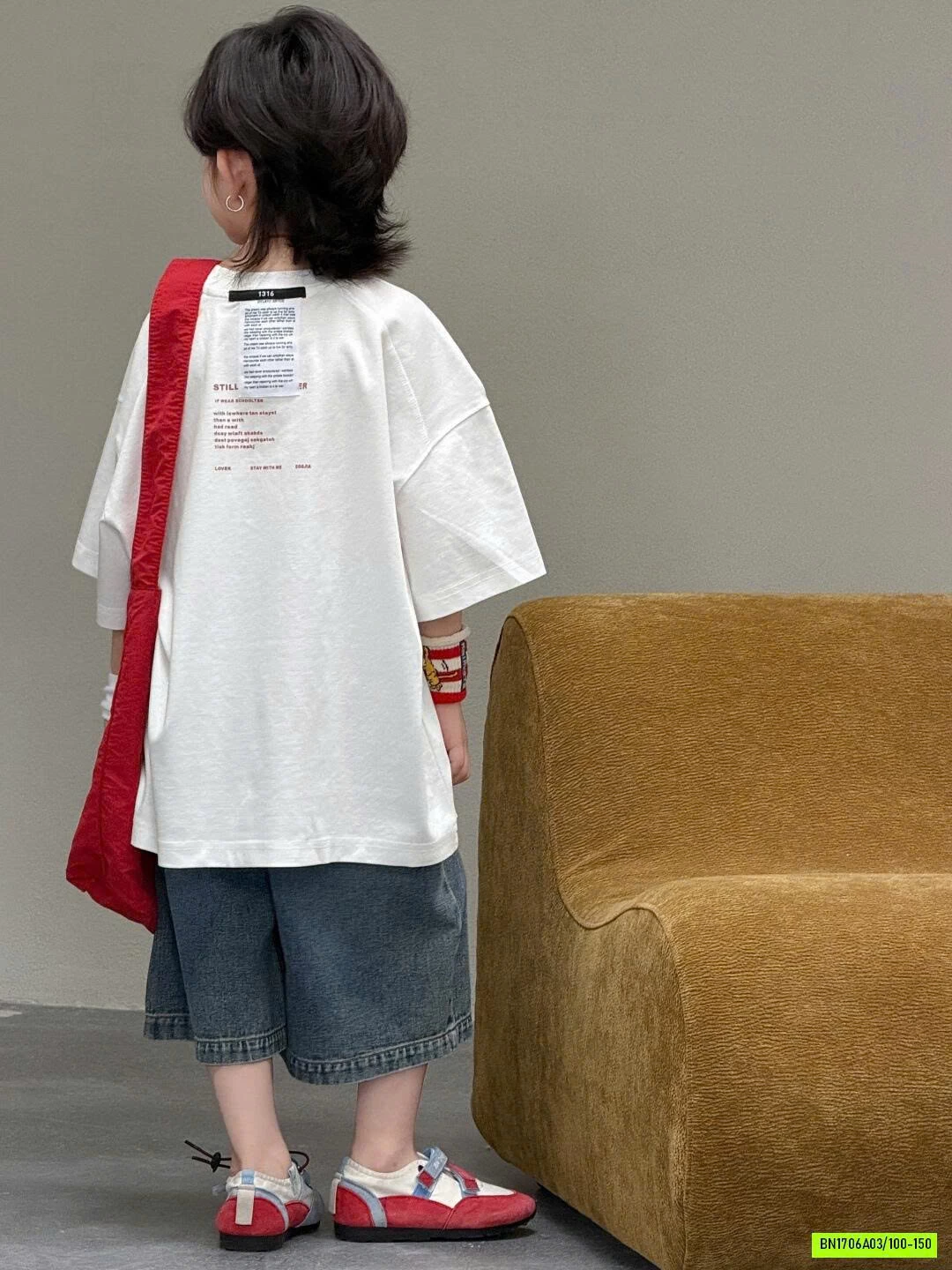 ÁO THUN CHỮ MIX SHORT JEANS