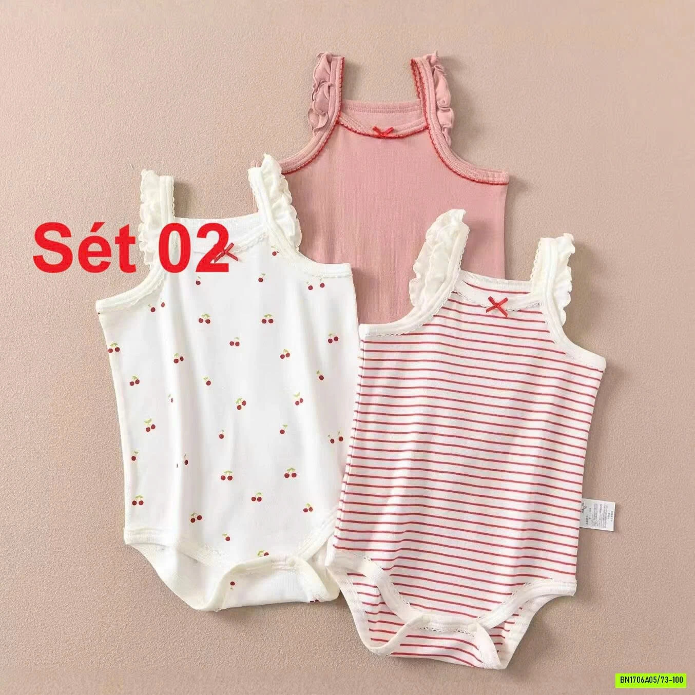 COMBO 3 BODY GIẤY BÉ GÁI