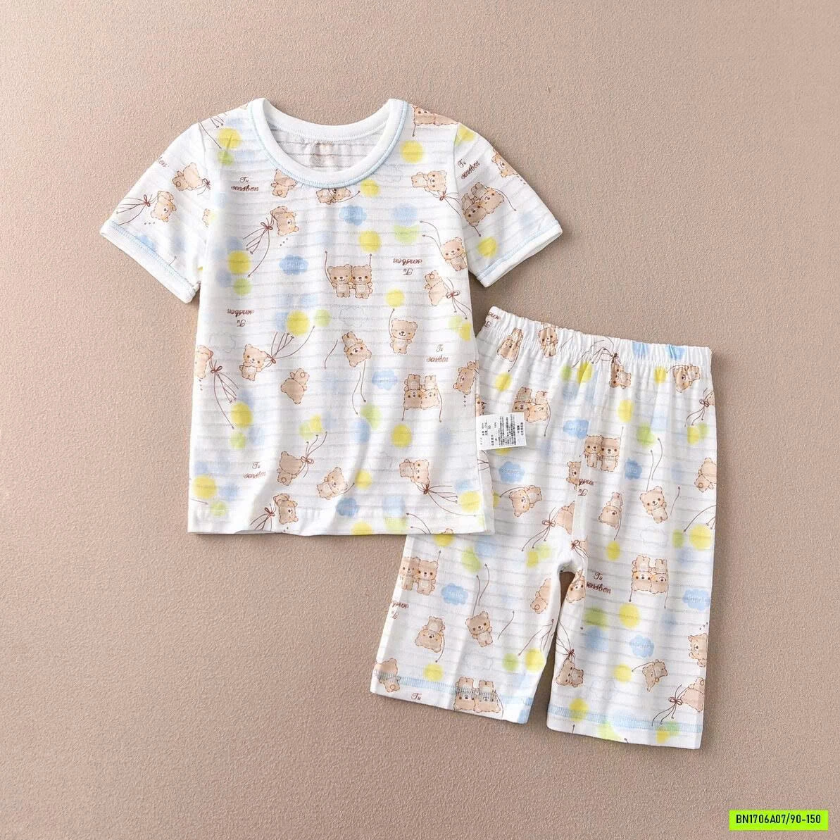 BỘ LỬNG COTTON GIẤY DỄ THƯƠNG