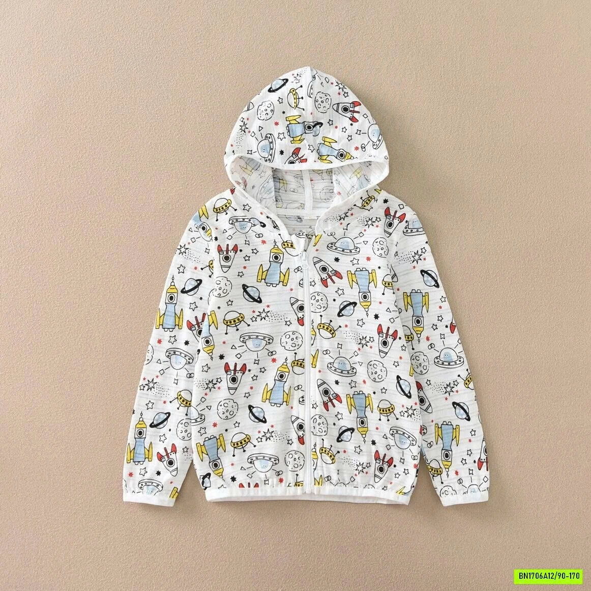 KHOÁC CHỐNG NẮNG COTTON THÔNG HƠI