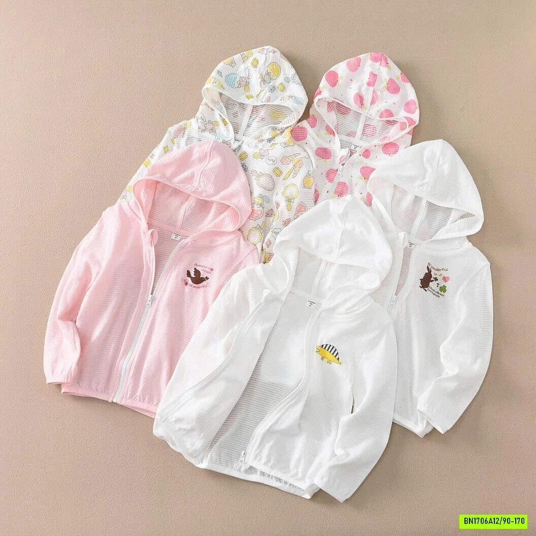 KHOÁC CHỐNG NẮNG COTTON THÔNG HƠI