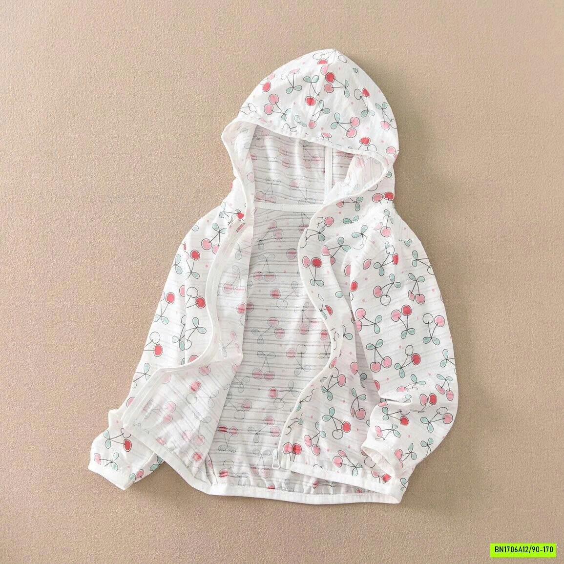 KHOÁC CHỐNG NẮNG COTTON THÔNG HƠI