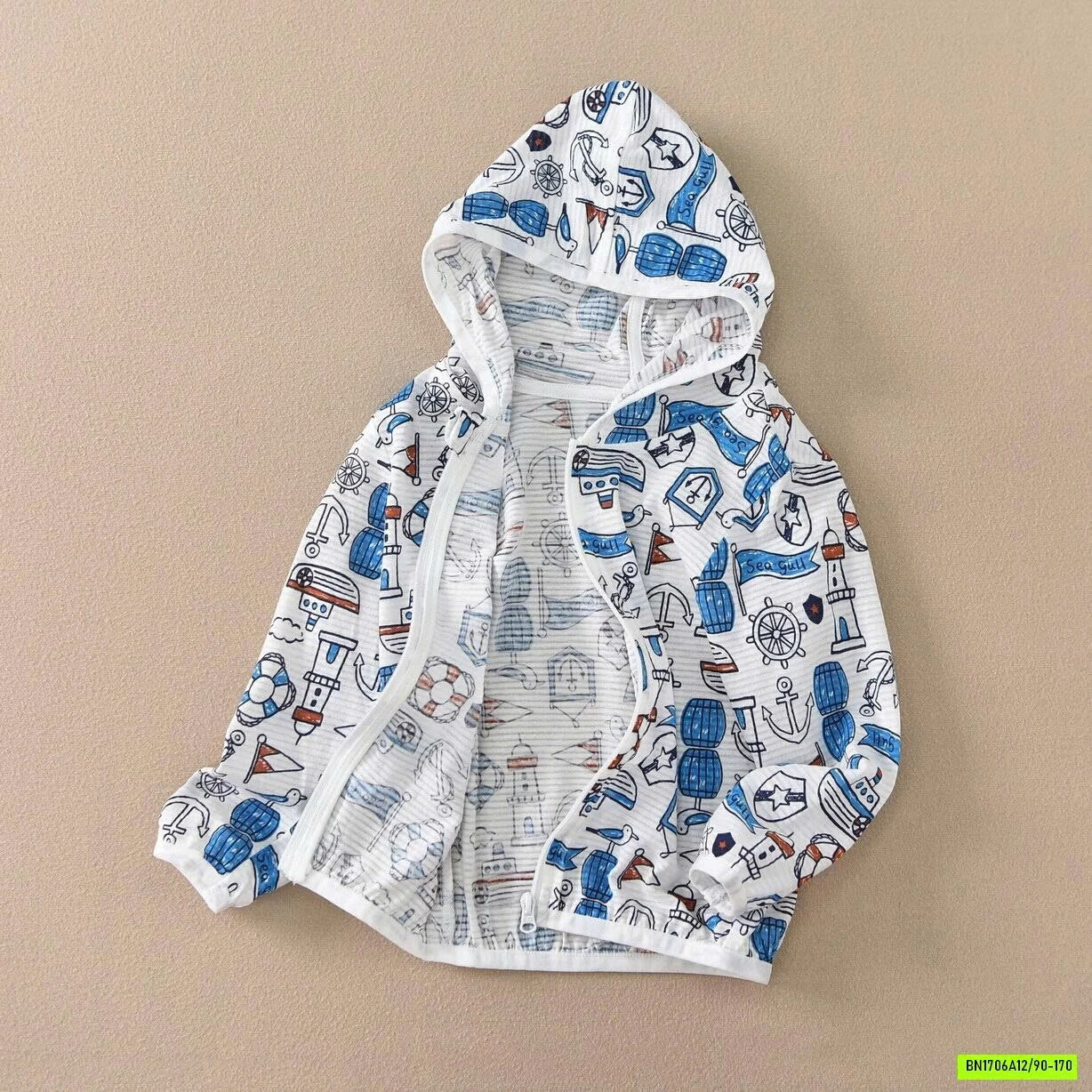 KHOÁC CHỐNG NẮNG COTTON THÔNG HƠI