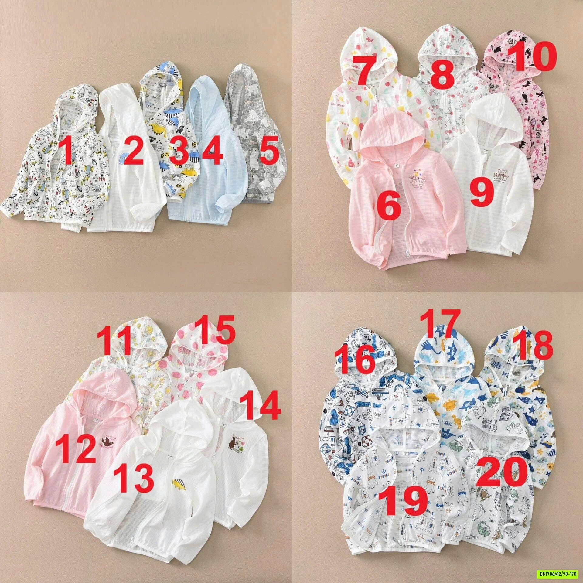 KHOÁC CHỐNG NẮNG COTTON THÔNG HƠI