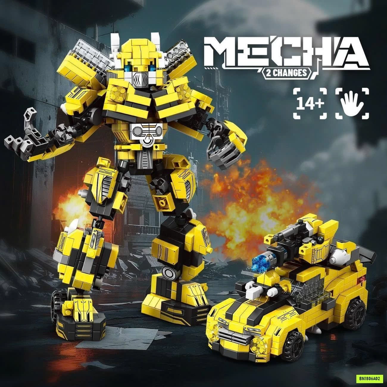 LEGO TRANSFORMERS BIẾN HÌNH ROBOT-OTO