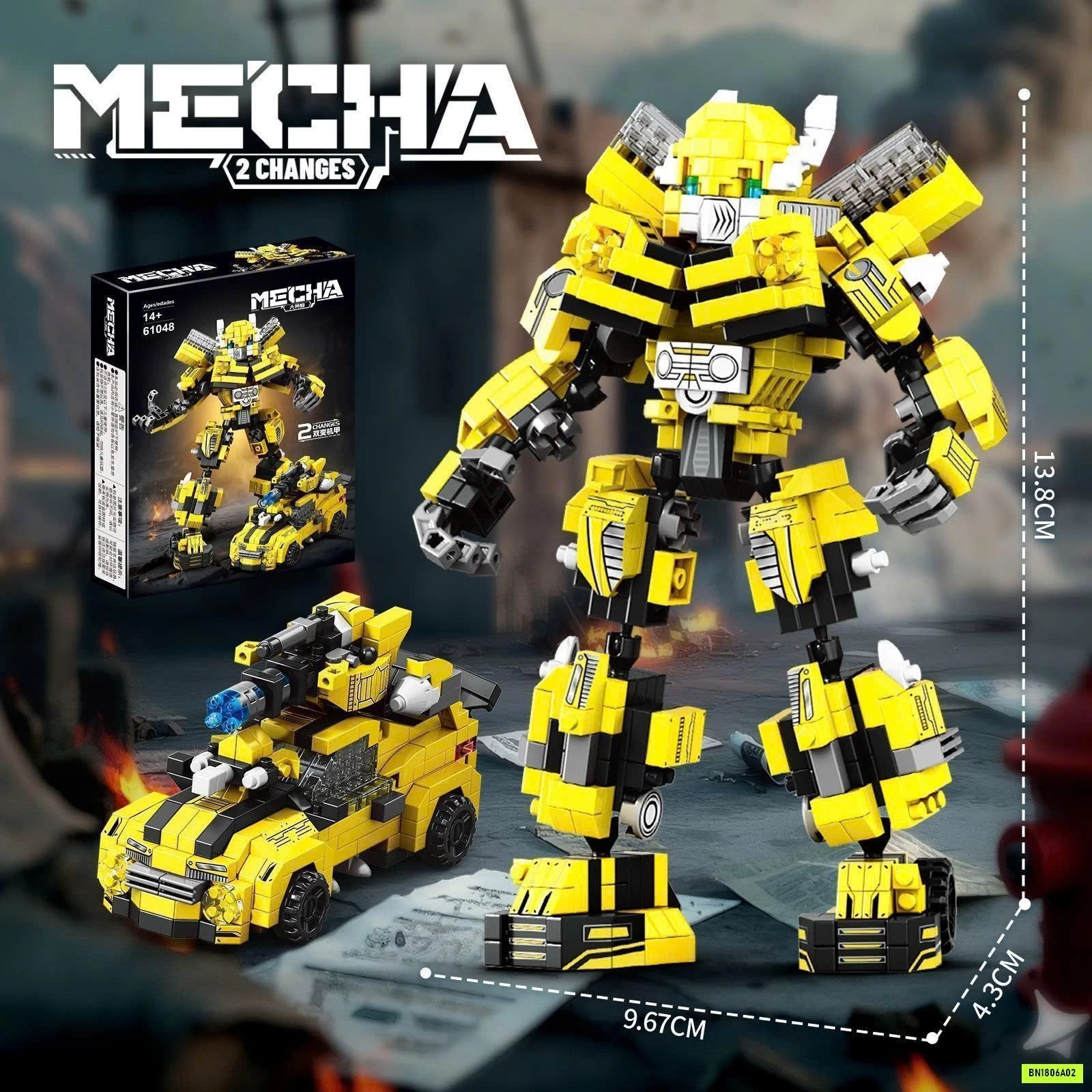 LEGO TRANSFORMERS BIẾN HÌNH ROBOT-OTO
