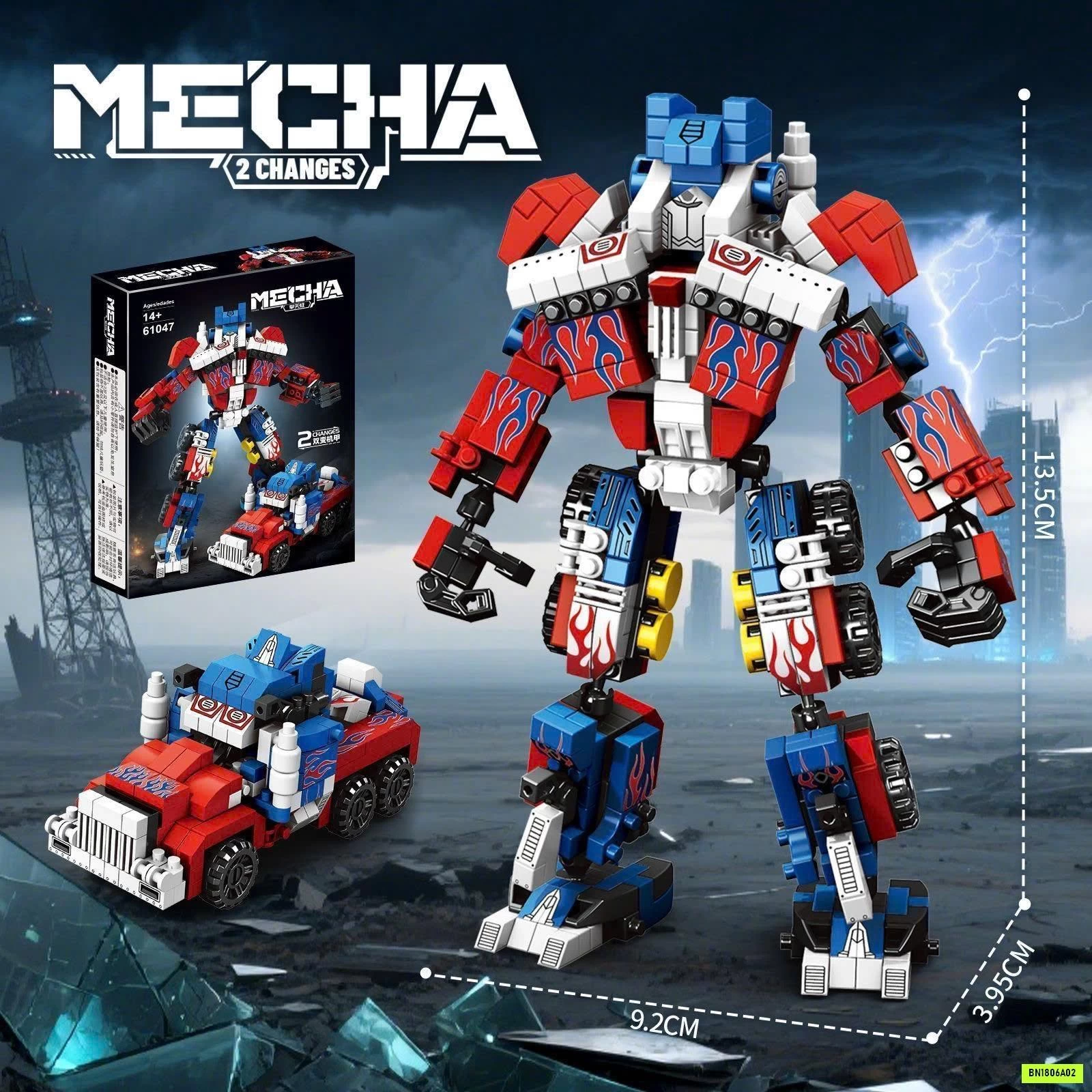 LEGO TRANSFORMERS BIẾN HÌNH ROBOT-OTO