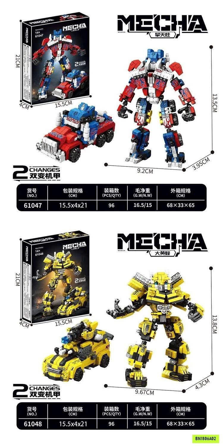 LEGO TRANSFORMERS BIẾN HÌNH ROBOT-OTO