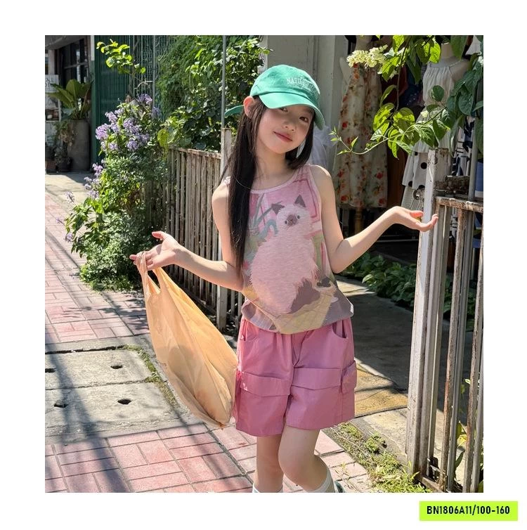 ÁO SÁT NÁCH HỒNG IN HÌNH