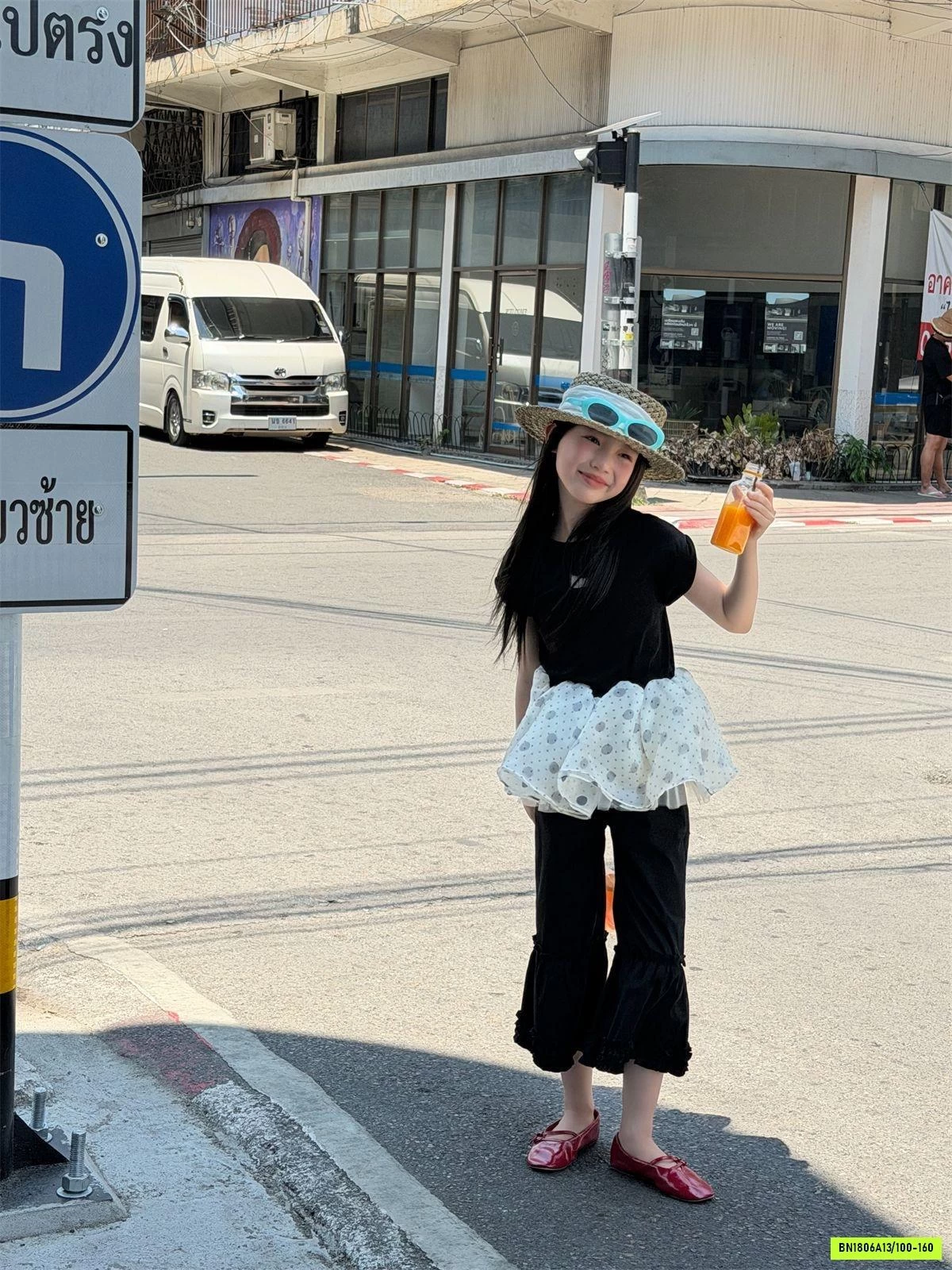ÁO THUN PHỐI VOAN BỒNG BÀNH BÈO