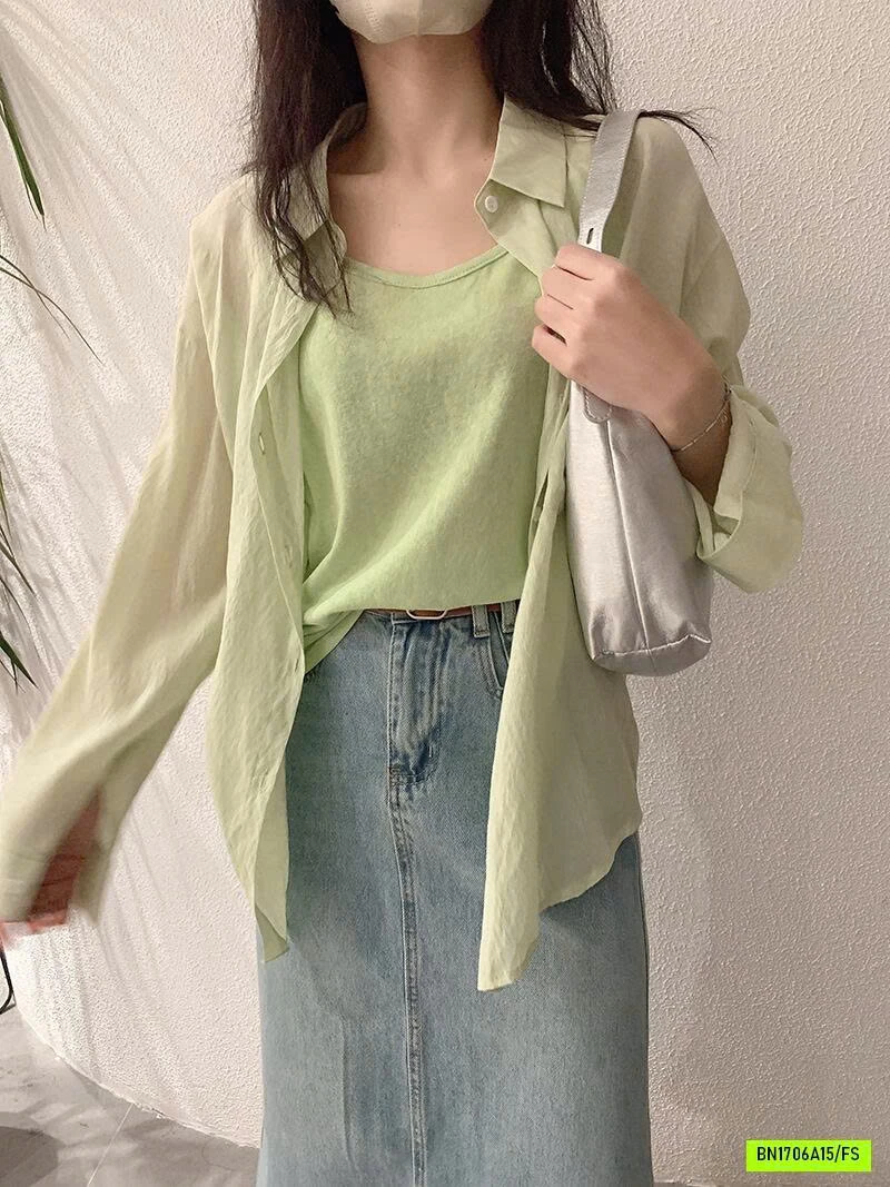 SÉT ÁO 2 DÂY + SƠ MI VINTAGE OMALAI