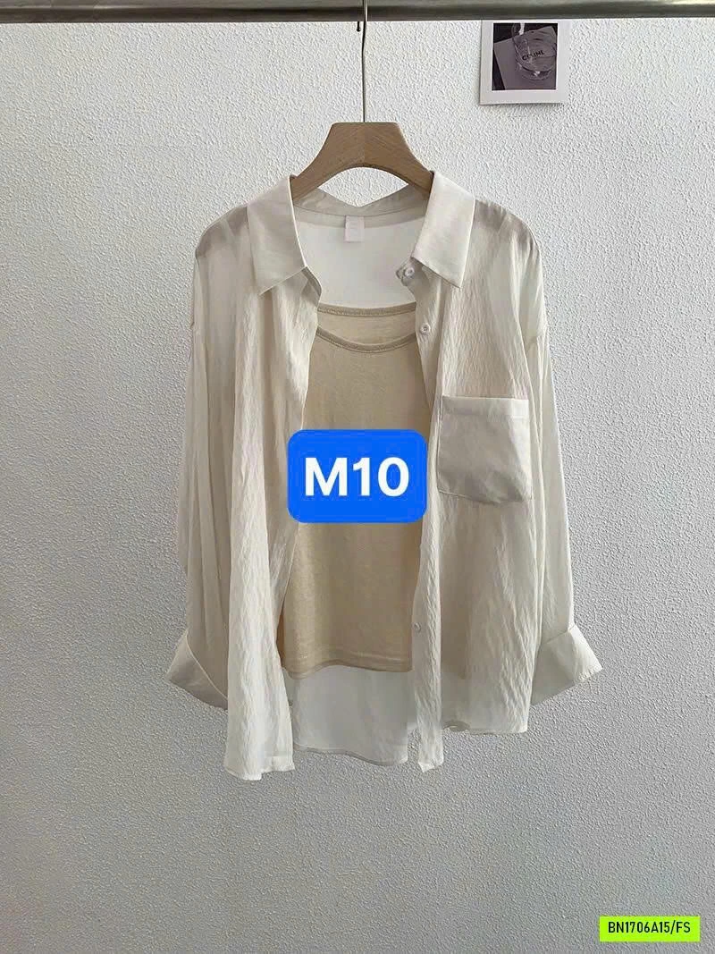SÉT ÁO 2 DÂY + SƠ MI VINTAGE OMALAI