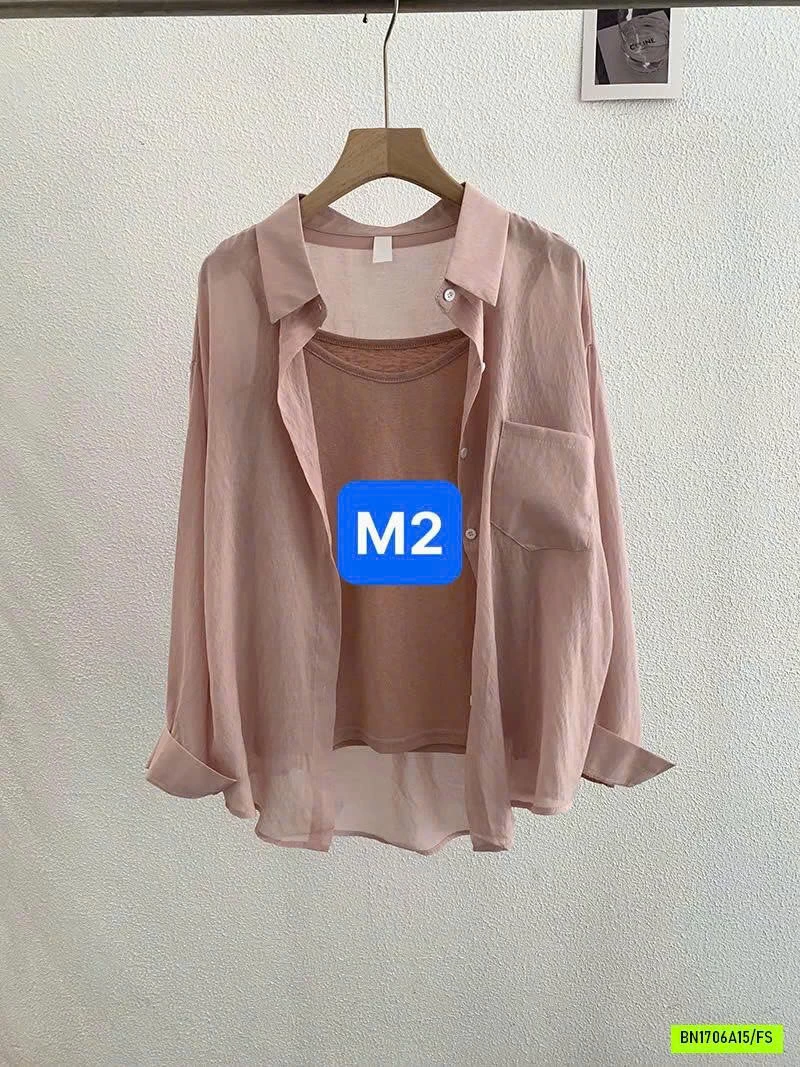 SÉT ÁO 2 DÂY + SƠ MI VINTAGE OMALAI