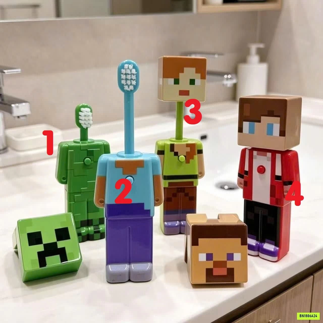 BÀN CHẢI ĐÁNH RĂNG MINECRAFT