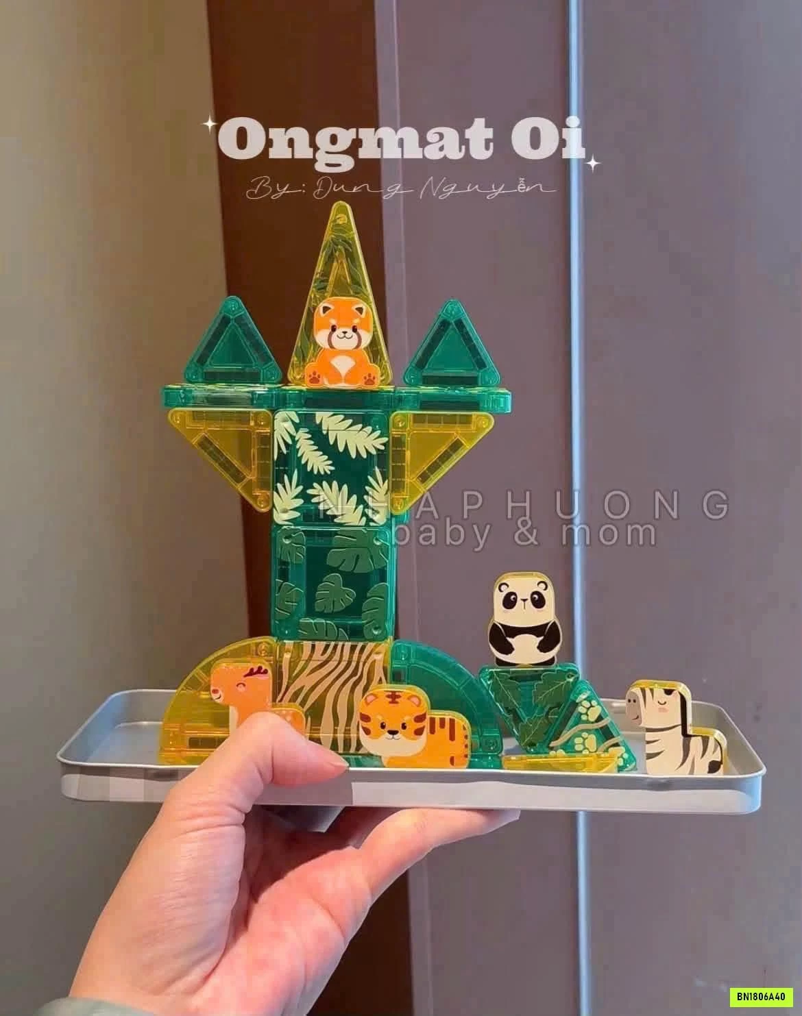 BỘ LEGO NAM CHÂM 35 CHI TIẾT