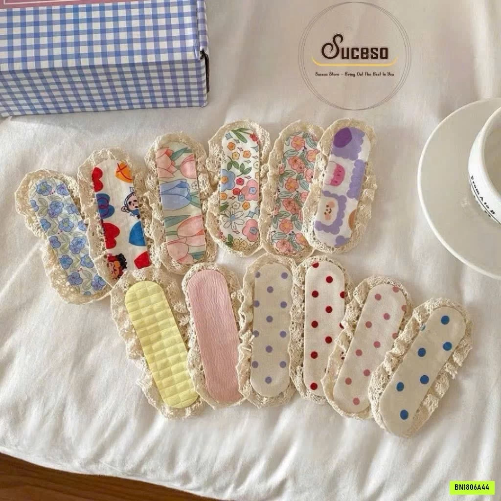 SET 6 MIẾNG DÁN TÓC MÁI CUTE